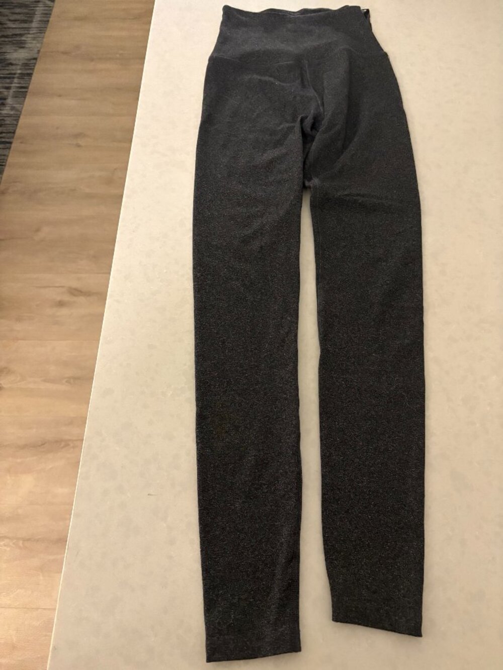 Beyond Yoga Leggings Size XS Xtra Small Dark Charcoal Grey Pull On Neutral Ankle